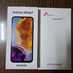갤럭시 와이드7 미개봉 공기기 확정기변가능