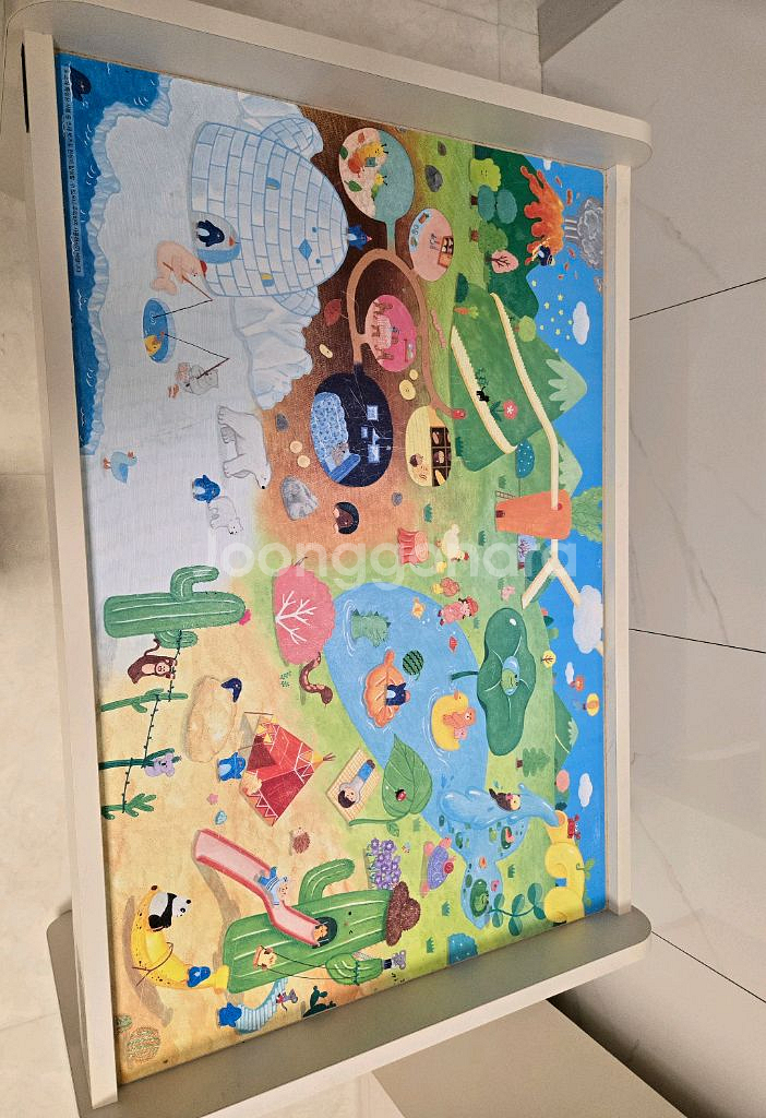 한샘 샘키즈 플레이테이블--1