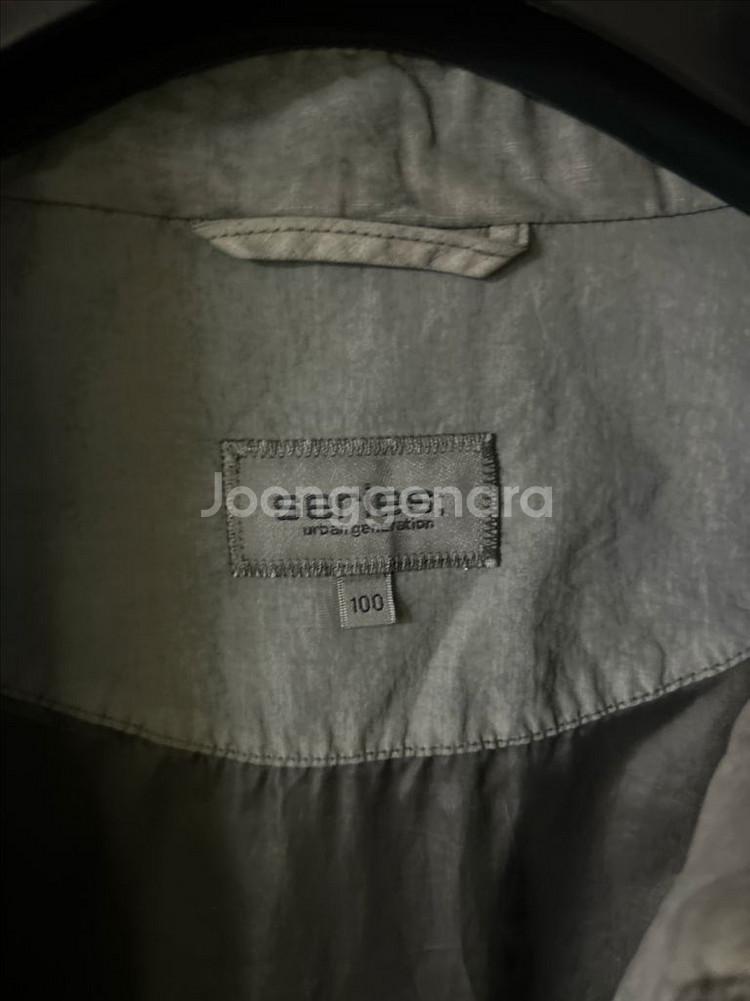 시리즈 가먼트다잉 코트 100사이즈 새상품--3