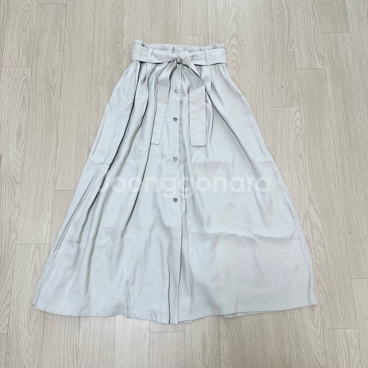 망고 롱스커트 텍있는 새상품--0