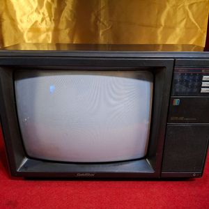 89년 골드스타 칼라 TV 이미지