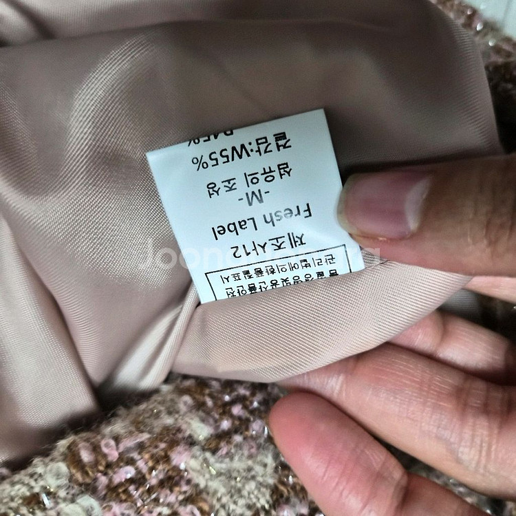 프레쉬라벨 제니 트위드치마 세트 셋업 m--4