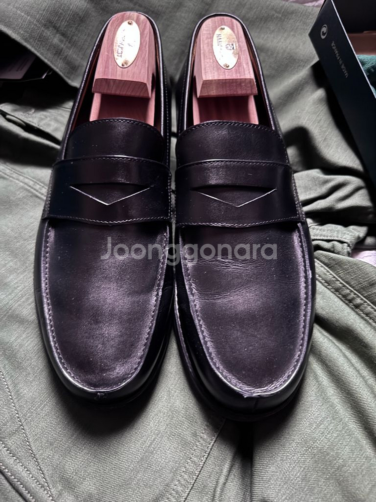 파라부트 아도니스 로퍼 us8 블랙 2281 12--7