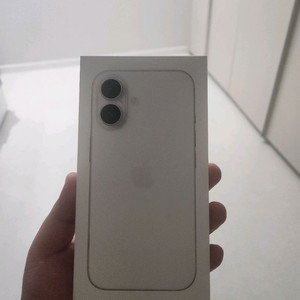 아이폰 16 미개봉 자급제 화이트 128gb