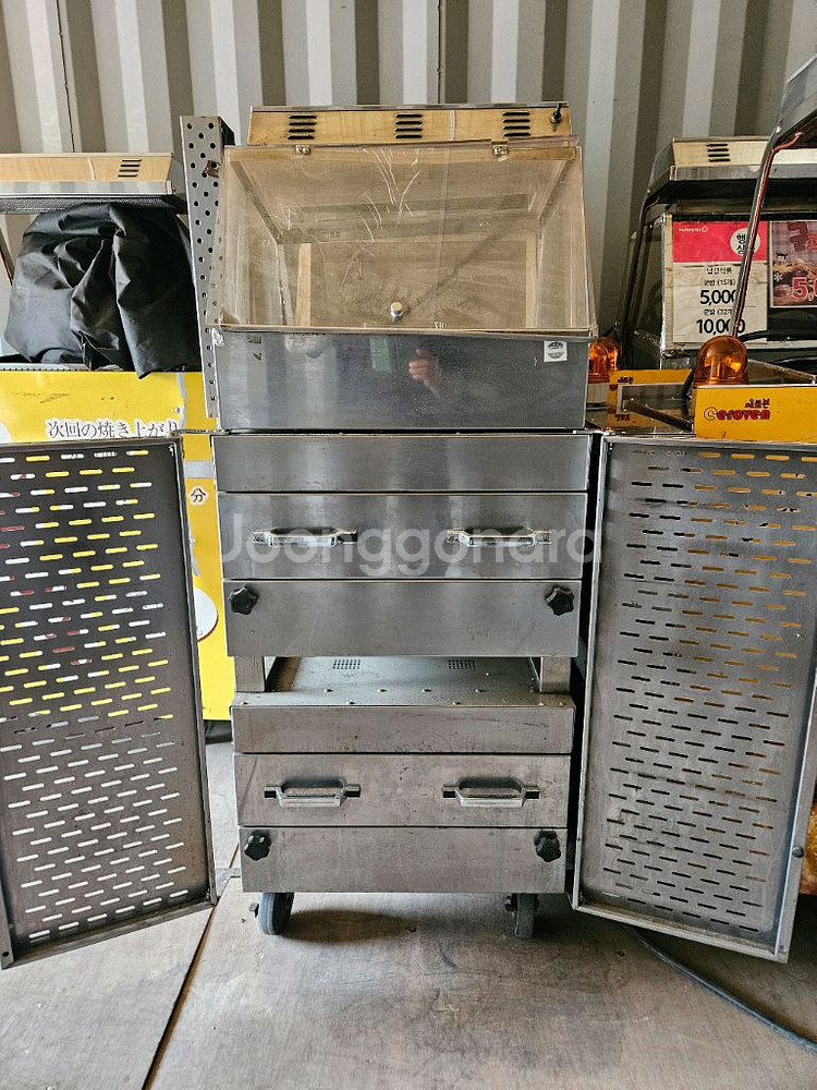 군고구마기계/2단/전기/업소용--0