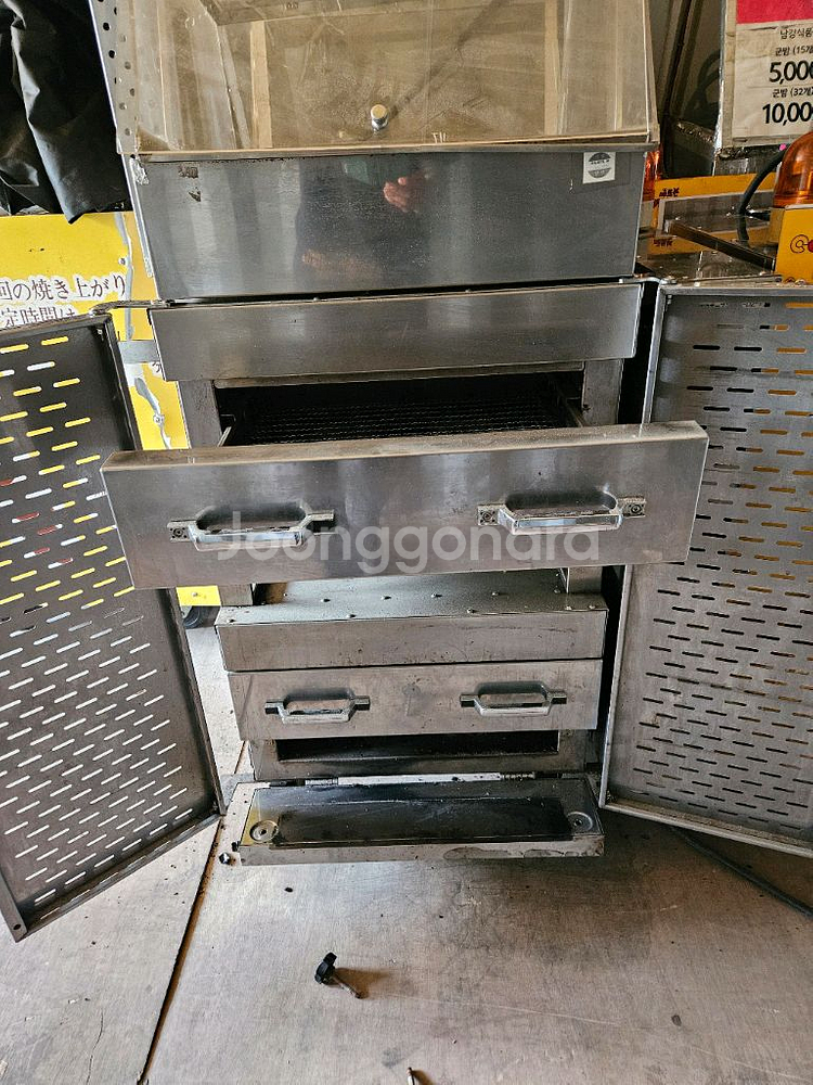 군고구마기계/2단/전기/업소용--3