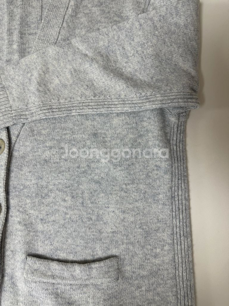 클럽모나코 울 혼방 가디건 XS 그레이--4