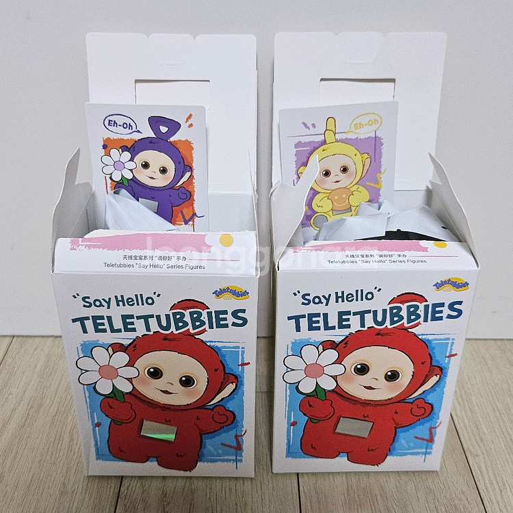 팝마트 텔레토비 안녕 시리즈 인형 키링--1