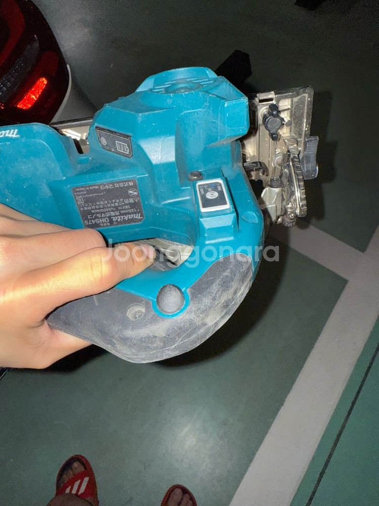 중고 마끼다 원형톱 DHS475 (5인치, 오른날)--1