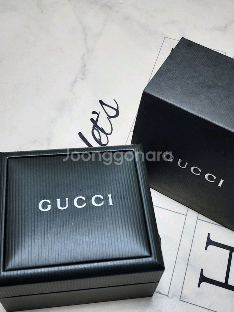 정품 구찌 1400L 여성용 뱅글 팔찌시계 팝니다--1