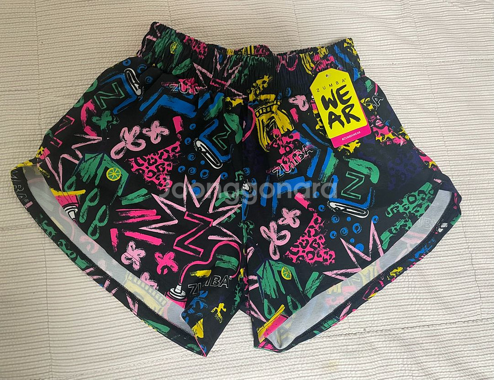 줌바정품반바지 XS--1