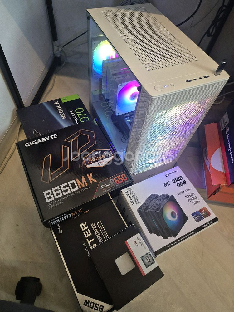 라이젠9800X3D RTX5070 게이밍 편집용 고사--1