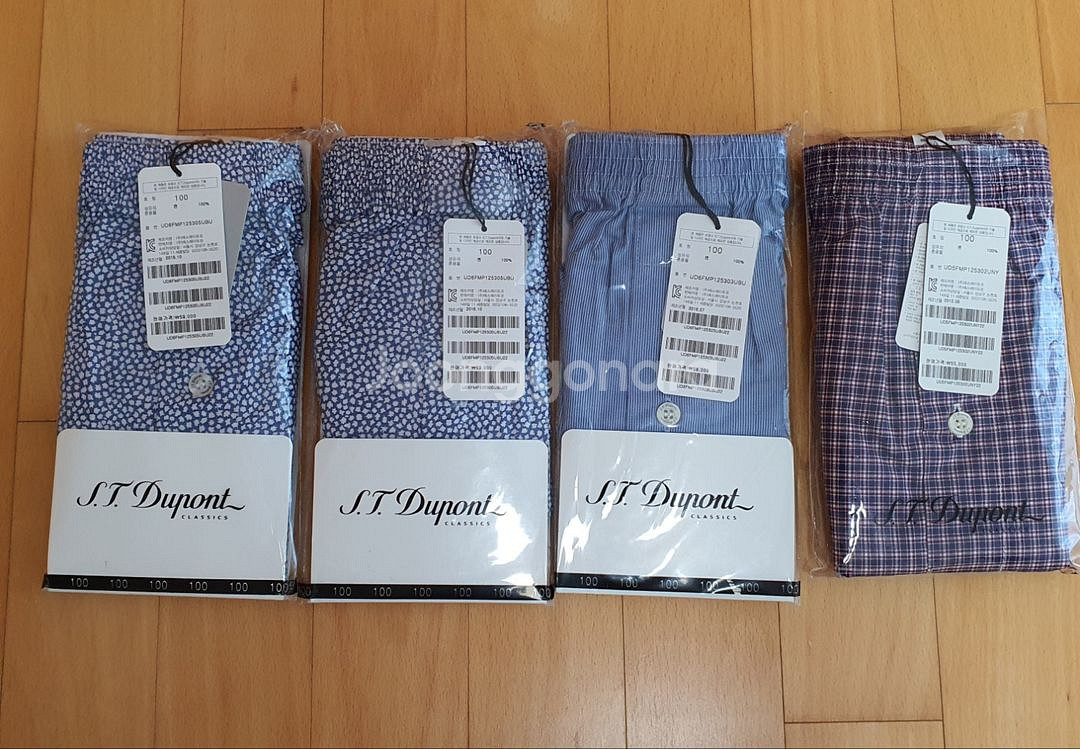 듀퐁 에스제이듀퐁 SJDupont 사각트렁크 박스팬티--0