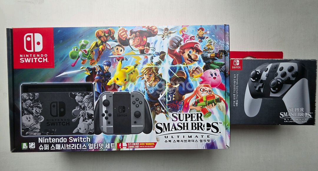 닌텐도 스위치 대난투 에디션+프로콘--0