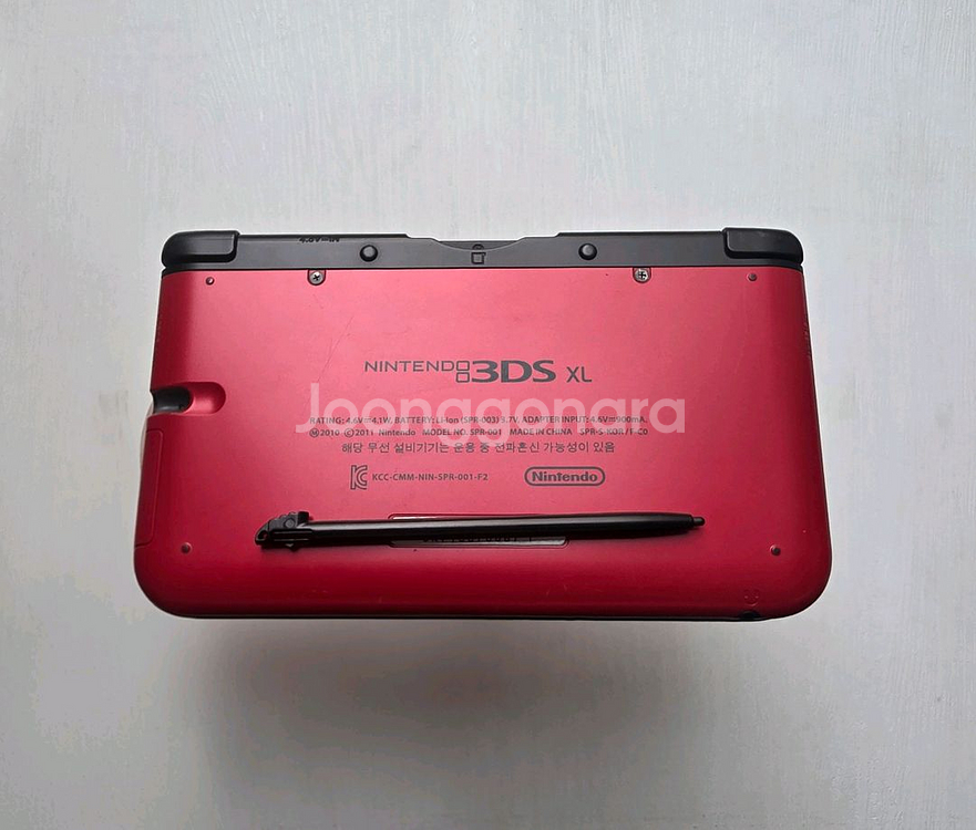 닌텐도 3ds xl 레드 구큰다수 썬문 체험판 내장--1