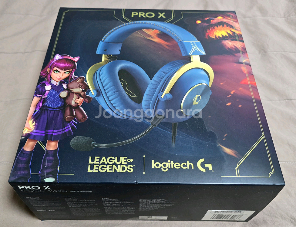 로지텍 G PRO X 헤드셋 롤에디션 미개봉팝니다.--0