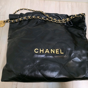 헨바비 22백 미듐 블랙 금장