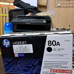 HP 정품 레이저젯 80A (CF280A) 토너 팝니