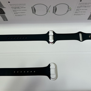 (정품)애플워치 41mm 스포츠밴드 미드나잇