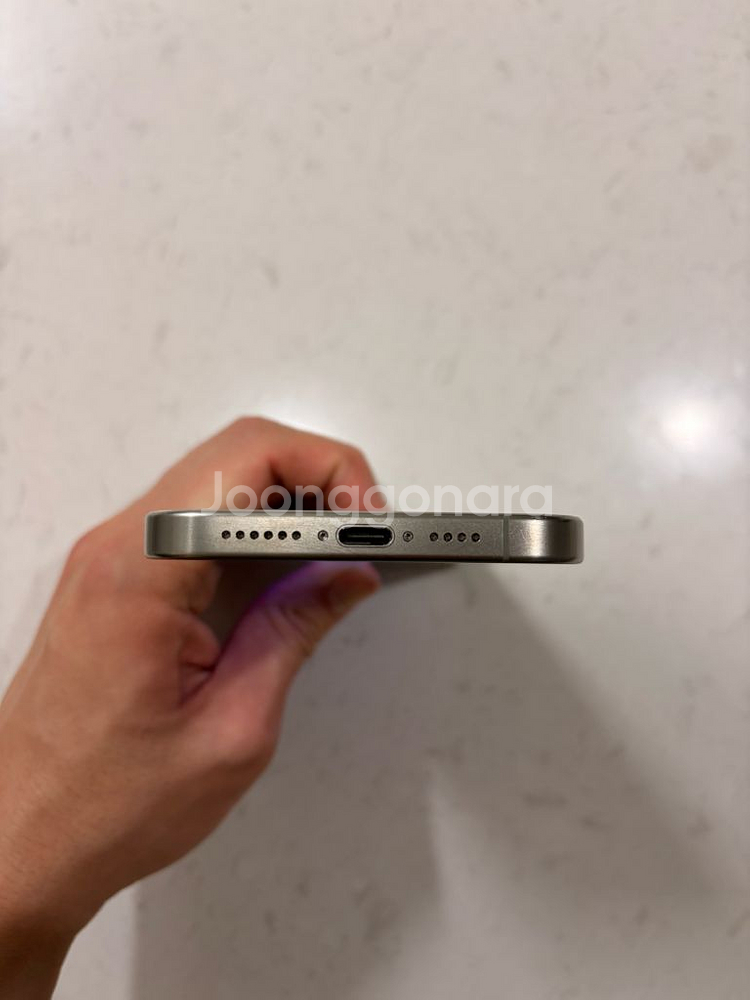 [애캐플] 아이폰15프로맥스 512기가 네츄럴티타늄 (--2