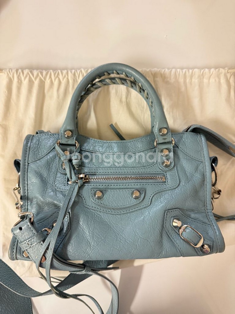 발렌시아가 시티 모터백 미니--0