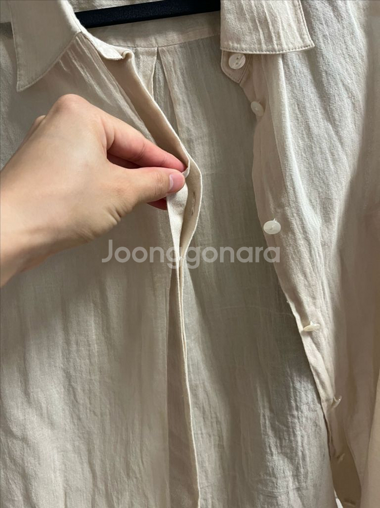 띠어리 100%면 블라우스(P)--2