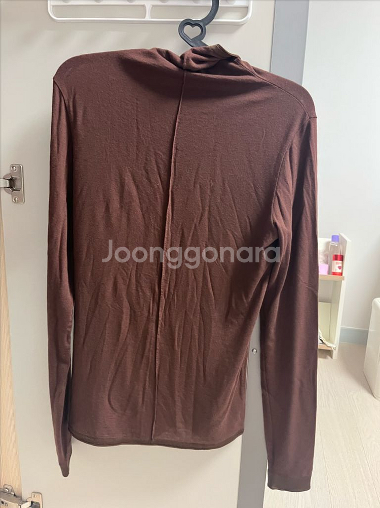 타임 목폴라 니트티셔츠--1