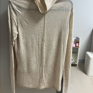 타임 목폴라 니트티셔츠