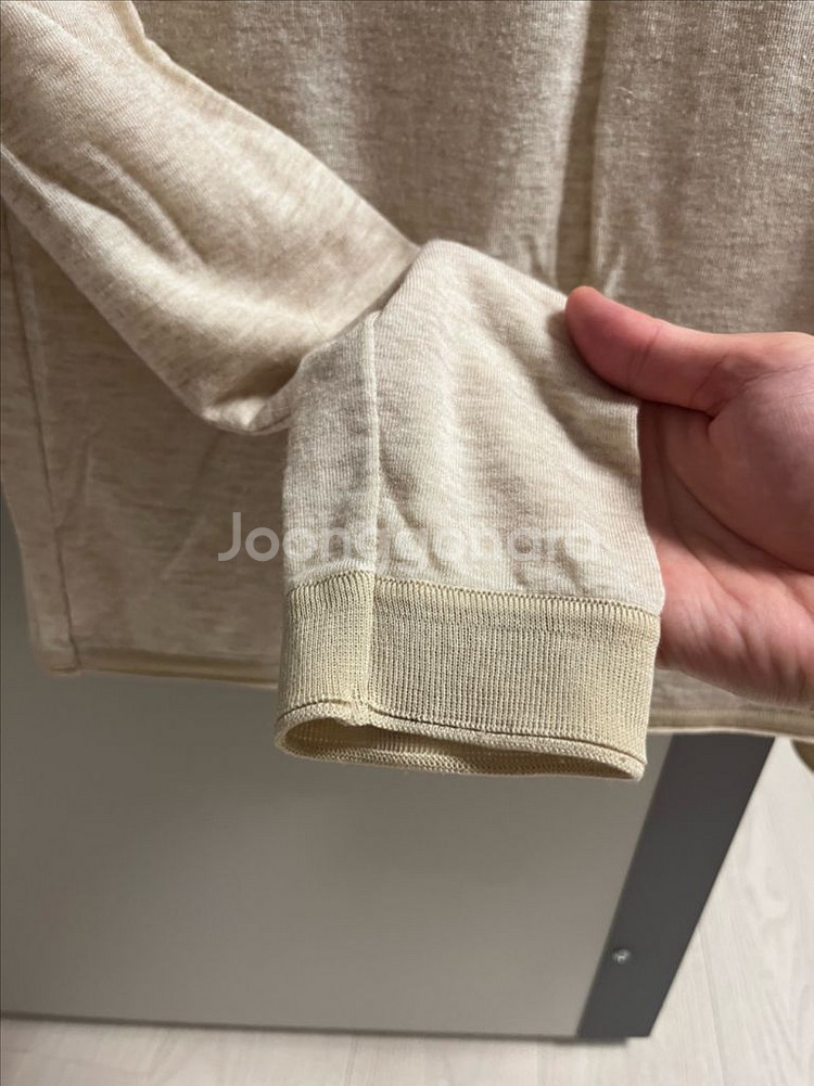 타임 목폴라 니트티셔츠--2