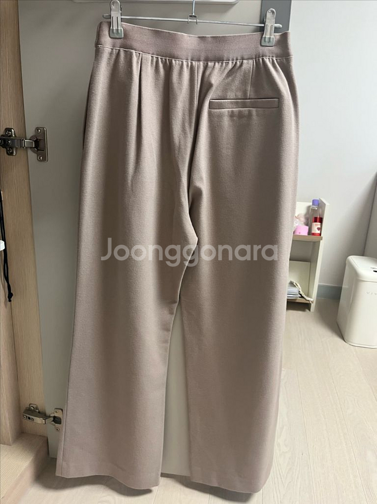 타임 겨울 와이드 슬랙스--1