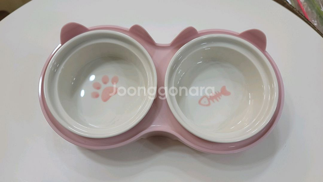 고양이 강아지 밥그릇--0