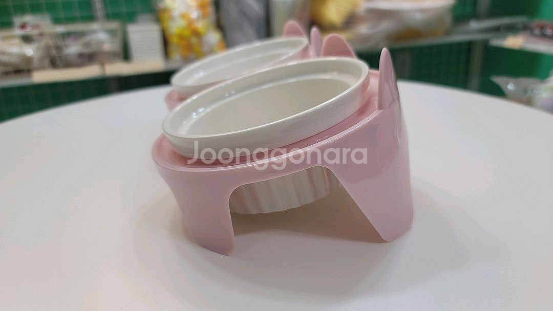 고양이 강아지 밥그릇--1