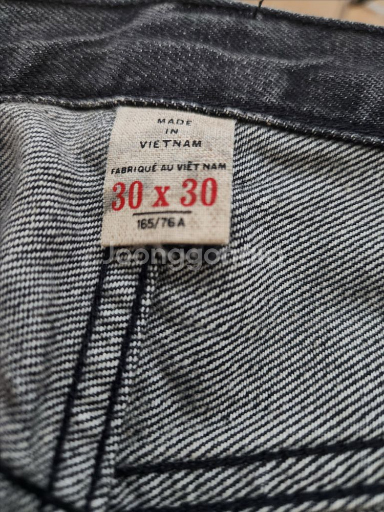 RRL 더블알엘 스트레이트 데님 30x30 신품급--4