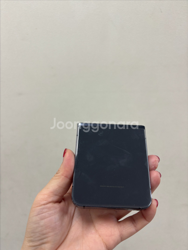 (부산중고폰)갤럭시z플립5 블랙 256기가 판매해요--1