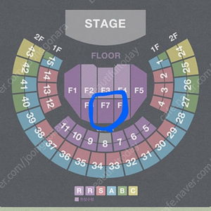 김동률 콘서트 11월 15일 토요 F7구역 2연석