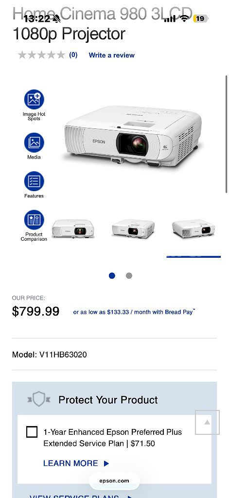 epson 앱손 빔프로젝터 팝니다--0