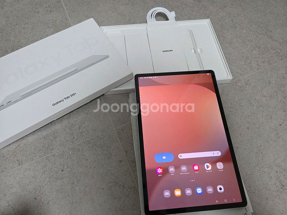 갤럭시탭S10 플러스 256GB 와이파이 실버 최상급--0