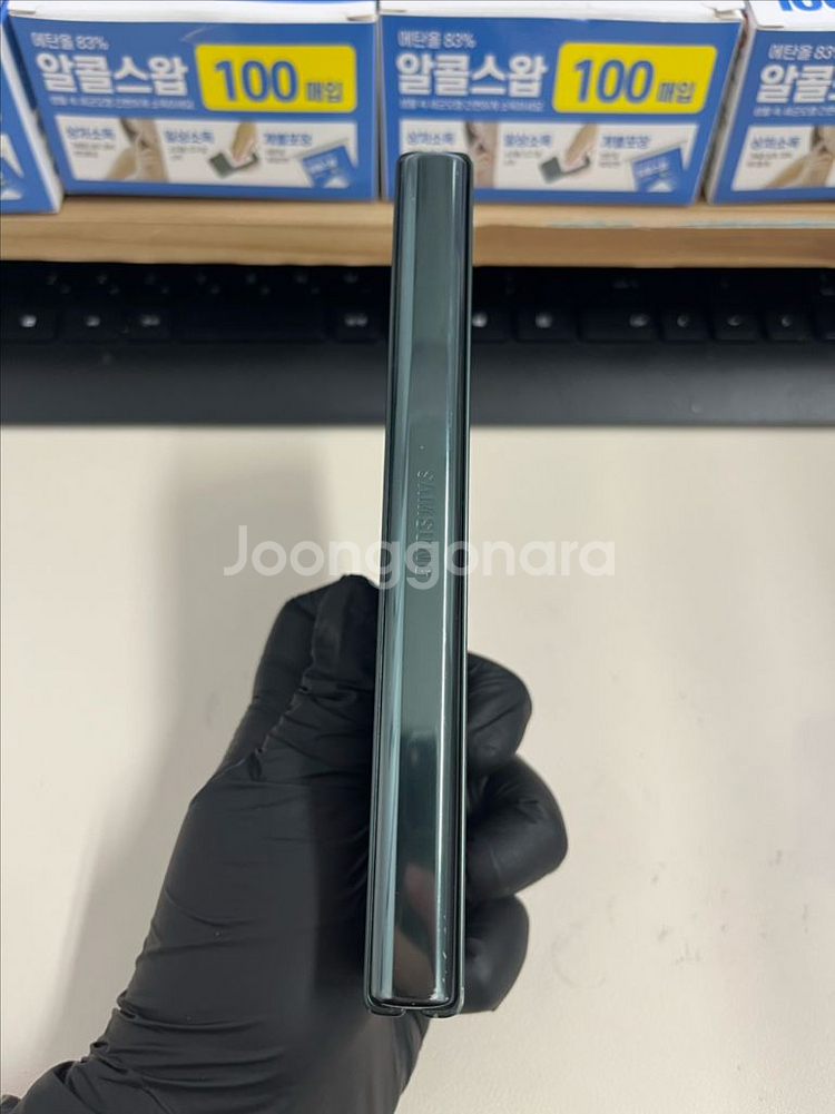 갤럭시Z폴드3 256G 그린 A급!--5