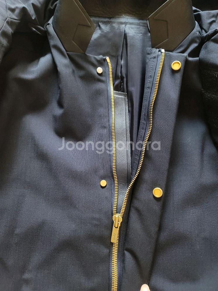 [48]준지 14ss 오버사이즈 후드 파카 코트--5