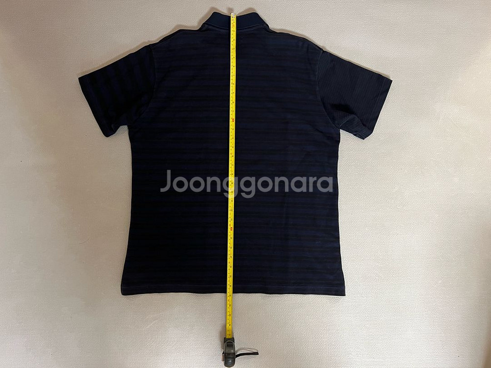 유니클로 x 엔지니어드 가먼츠 PK 카라티 반팔티(네이--5