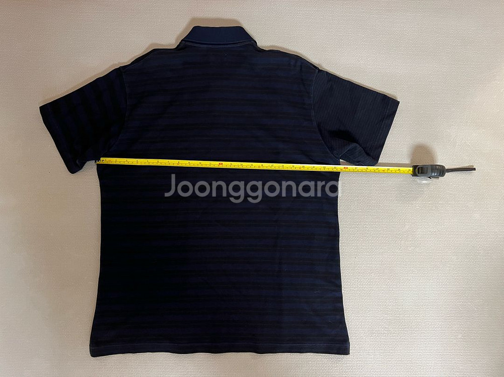 유니클로 x 엔지니어드 가먼츠 PK 카라티 반팔티(네이--4