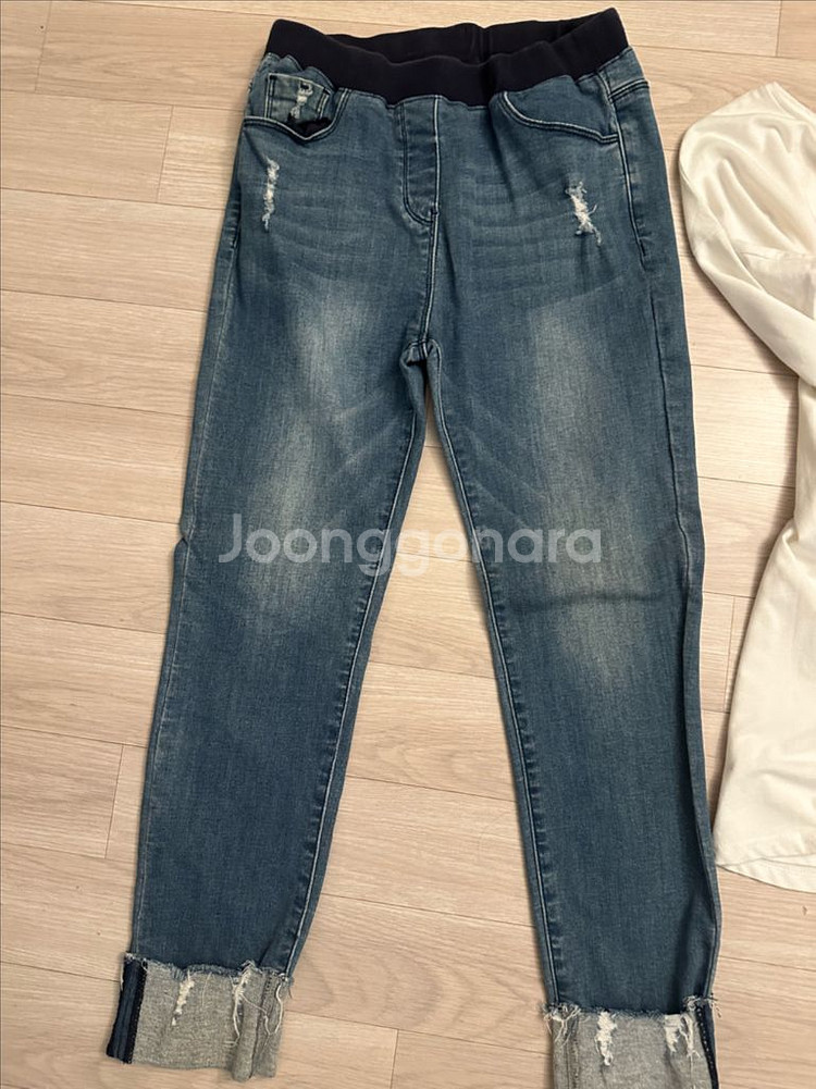 160정도 일괄 자라키즈 164티셔츠 SOIE 롤업데님--1