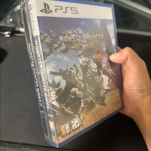 PS5 몬스터헌터 몬헌 와일즈 스틸북+코드포함