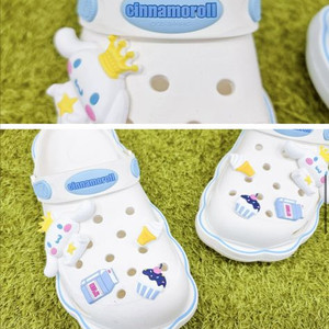 새거) 시나모롤 크록스 신발 산리오 지비츠 여름샌들(2