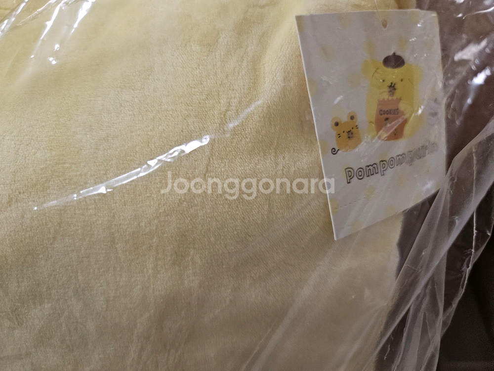 산리오폼폼푸린동글동글만마루시리즈쿠션판매팀푸린머핀--4