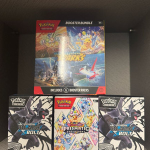 포켓몬카드 블랙볼트,초전브레이커,테라스탈 페스타 북미판