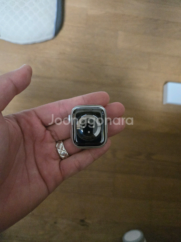 애플워치 7 41mm 스타라이트 판매합니다--4