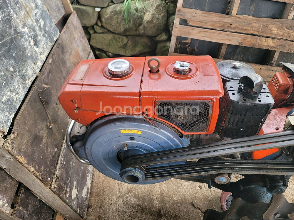 대동 경운기 + 트레일러(츄레라)--0