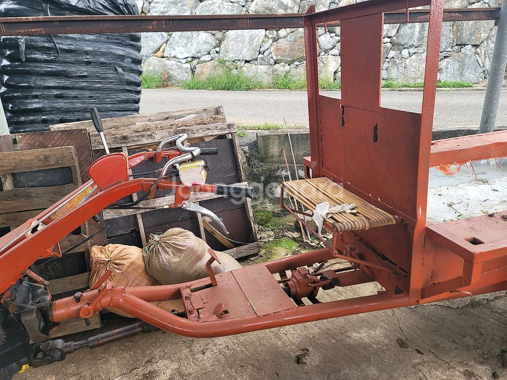 대동 경운기 + 트레일러(츄레라)--6