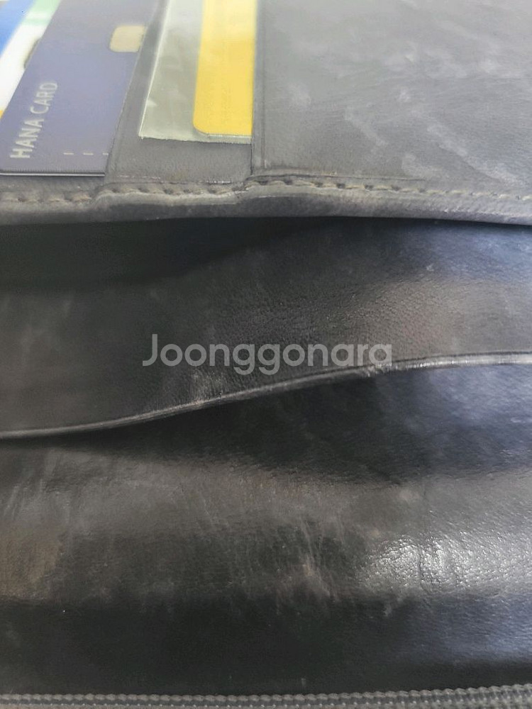 정품 이태리 페로니 남성 베지터블가죽 장지갑 타닌공법으--4